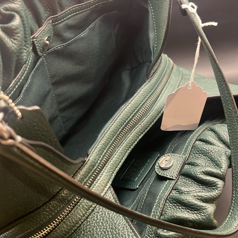 Coach Maya Shoulder Bag Green - Picture 6 of 6